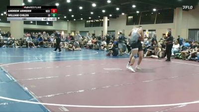 190 lbs Round 2 (6 Team) - William Childs, Level Up vs Andrew Arinder, North DeSoto Red