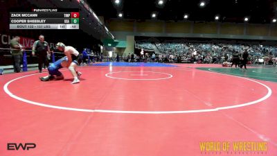 157 lbs Consi Of 8 #2 - Zack McCann, Timpanogos Wrestling vs Cooper Sheesley, USA Gold