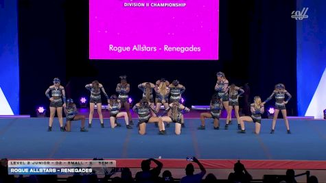 Rogue Allstars - Renegades [2026 L2 Junior - D2 - Small - B Semis] 2026 The D2 Summit