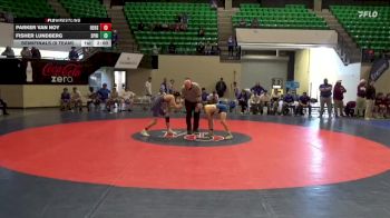 108 lbs Semifinals (8 Team) - Parker Van Noy, Beauregard HS vs Fisher Lundberg, Springville