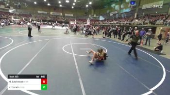 95 lbs Rr Rnd 1 - Maddox Lechman, Bear Cave WC vs Kel Unrein, Colorado Outlaws