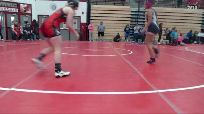 130 lbs Round 3 - Joslyn Barnett, Attica vs Dayonna Dyson, Franklin Central Wrestling Club