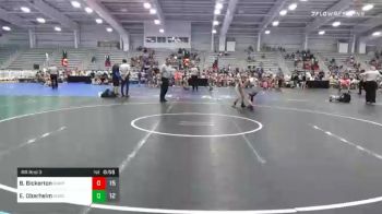 75 lbs Prelims - Brandon Bickerton, Ohio Rampage vs Eli Oberheim, Ride Out Wrestling Club