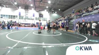 90 lbs Rr Rnd 1 - Hayes Hudson, Sperry Wrestling Club vs Kohen Martin, Bristow Elementary Wrestling Club