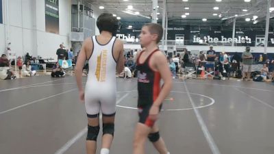 95 lbs Rr Rnd 2 - Brady Schepp, Revival White - MS vs Talon Klesh, Grit Mat Club - MS