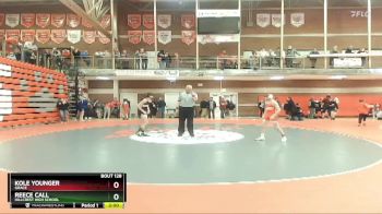 98 lbs Semifinal - Reece Call, Hillcrest High School vs Kole Younger, Grace