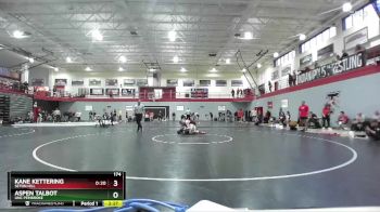 174 lbs Cons. Round 2 - Kane Kettering, Seton Hill vs Aspen Talbot, UNC Pembroke