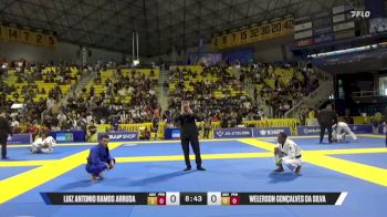 Welerson Gonçalves Da Silva vs Luiz Antonio Ramos Arruda 2026 World Jiu-Jitsu IBJJF Championship