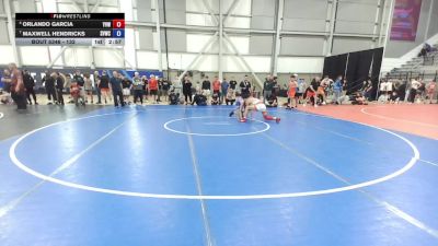 144 lbs Cons. Round 4 - Orlando Garcia, Yakima Valley Wrestling vs Maxwell Hendricks, Snoqualmie Valley Wrestling Club