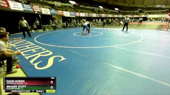 149 lbs Placement (16 Team) - David Norris, Apprentice School vs Braden Scott, Elizabethtown