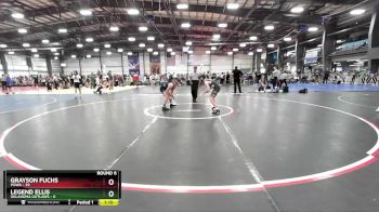 115 lbs Rd# 9- 2:15pm Saturday Final Pool - Grayson Fuchs, POWA vs Legend Ellis, Oklahoma Outlaws