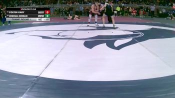 D4-106 lbs Champ. Round 1 - Colten Kady, Cass City vs Joshua Jordan, Springport