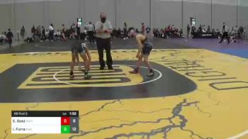 100 lbs Rr Rnd 3 - Evan Gosz, Whitted Trained vs Izaiah Furra, Roundtree