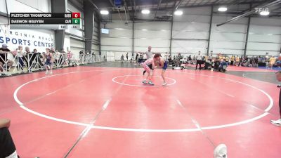 95 lbs Rr Rnd 1 - Fletcher Thompson, Rabbit Wrestling Club - MS vs Daewon Nguyen, Capital City Wrestling Club - MS