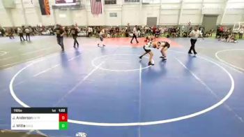 116 lbs Quarterfinal - Jayden Anderson, Extreme Heat WC vs Jordyn Willie, Colorado Outlaws