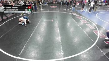 157 lbs Cons. Round 2 - Samuel Kincaid, Gonzaga Prep vs Amado Stewart, St. Maries