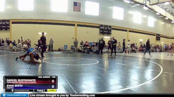 145 lbs Cons. Round 2 - Samuel Bustamante, Contenders Wrestling Academy vs Evan Smith, Indiana