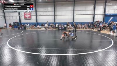 75 lbs Colton Fernandez, Washington vs Xavier Ruffin, Michigan Blue