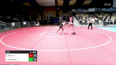 174 lbs Dual - Stefan Major, Stevens Institute Of Technology vs Leo Draveling, UW La Crosse