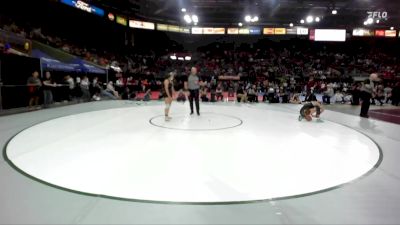 135 lbs Champ. Round 1 - Eliza Alvarez, Jerome vs Bryn Beardoll, Eagle