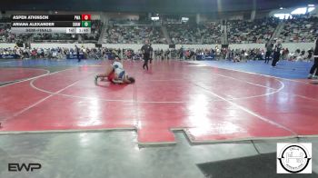 160 lbs Semifinal - Aspen Atkinson, Perry Wrestling Academy vs Ariana Alexander, Shawnee Wrestling