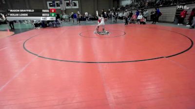 120 lbs Cons. Round 4 - Mason Brayfield, Park Hill vs Nolan Londe, Whitfield