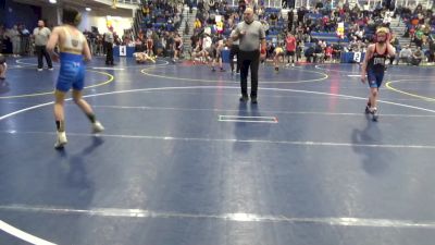 90 lbs Round Of 16 - Knox Stamp, Wheeling W.C. vs Dylan Dickey, Butler