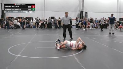 72 lbs Round 1 (4 Team) - Dominic Antonelli, Malvern WC vs Carter Pollock, Brawler Elite