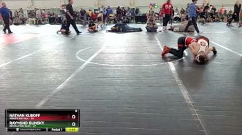 92 lbs Round 3 (6 Team) - Raymond Glinsky, Revolution Elite vs Nathan Kuboff, Wrestling Mill