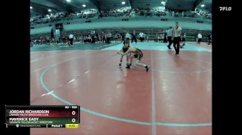 55A Quarterfinal - Jordan Richardson, Lawson Youth Wrestling Club vs Maverick Eady, Lebanon Yellowjacket Wrestling