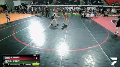 225 lbs Round 2 - Isabela Rangel, Montana vs Adyson Knight, Utah