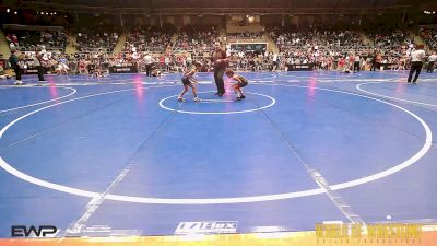 55 lbs Round Of 32 - Ryker Negrette, Maize vs Hadley-Glen Smith, Anno Youth Wrestling
