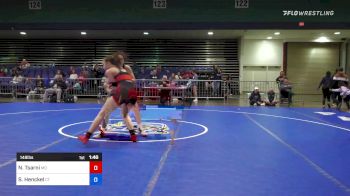 148 lbs 3rd Place - Nebi Tsarni, MD vs Sarah Henckel, CT