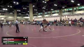 138 lbs Round 7 (8 Team) - Paden Schwarz, Team Ali vs James Thaxton, Team Wakulla