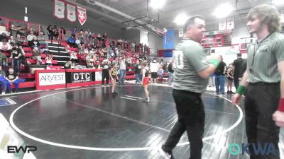 64-67 lbs Rr Rnd 3 - Brody Wren, Heat vs Karina Henderson, Jay Wrestling Club