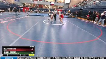 190 lbs Round 4 - Casey Cooper, Memphis University School vs Mason Negro, Katy