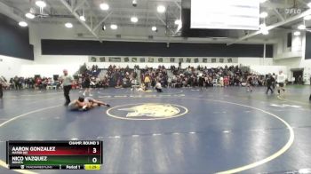 120 lbs Champ. Round 3 - Aaron Gonzalez, Mater Dei vs Nico Vazquez, Bonita