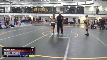 143.0 Round 2 (16 Team) - Meghan Edwards, John Carroll University vs Marisa Roth, Northern Michigan University