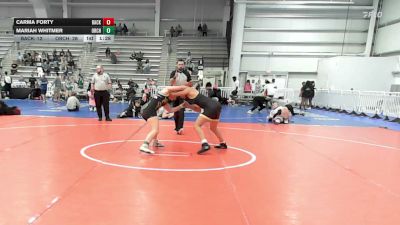 145 lbs Rr Rnd 1 - Carma Forty, Backyard Barbies - HSG vs Mariah Whitmer, Orchard South Girls - HSG