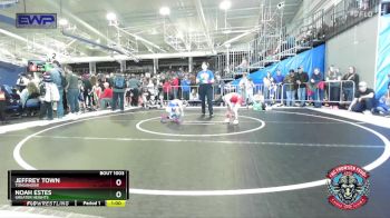 55 lbs Champ. Round 1 - Noah Estes, Greater Heights vs Jeffrey Town, Tonganoxie