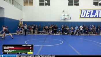 120 lbs Champ. Round 1 - Kyle Gibson, New Kent vs Trevor Copes, Caesar Rodney