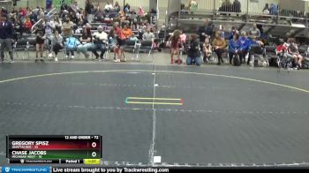 72 lbs Cons. Round 2 - Chase Jacobs, Michigan West vs Gregory Spisz, Unattached