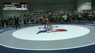 55 lbs Cons. Semis - Billy Sullivan, Army (WCAP) vs Fabian Gutierrez, West Point Wrestling Club