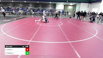 113 lbs Round Of 32 - Cyrus "Preston" White, SC vs Davis Motyka, PA