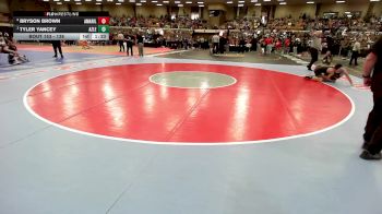 138 lbs Quarterfinal - Tyler Yancey, Azle vs Bryson Brown, Amarillo