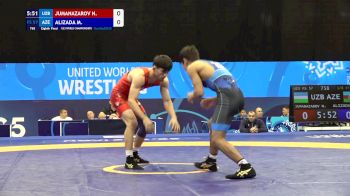 57 kg 1/8 Final - Nodirbek Jumanazarov, Uzbekistan vs Muhammadali Alizada, Azerbaijan