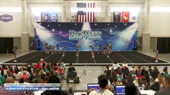 Elevation Athletics - Avalanche [2026 L2 Youth - Flex - D2 Day 1] 2026 PacWest Utah Challenge