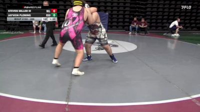 285 lbs Consi Of 8 #2 - Steven Miller III, Millsboro vs Jayvion Fleming, Reading