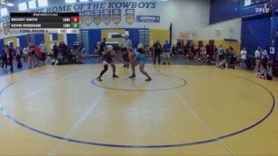 135 lbs Semifinal - Camilla Alderman, Birdhouse vs Dovi Magee, Glasgow Wrestling Academy