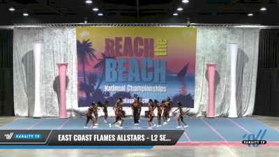East Coast Flames Allstars - L2 Senior [2021 L2 Senior] 2021 Reach the Beach Daytona National